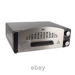 1200W Pizza Oven Stainless Steel Countertop Electric Pizza Cooker Machine EU