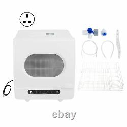 1200W Portable Mini Countertop Dishwasher Home Table Dishwashing Washing Machine