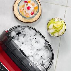 12KG/24H Portable Ice Maker Countertop Ice Maker Machine Self-Cleaning Function