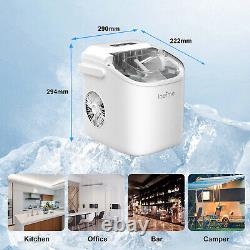 12Kg Ice Maker Machine Automatic Electric Type Ice Cube Maker Counter Top 1.2L