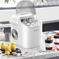 12Kg Ice Maker Machine Automatic Electric Type Ice Cube Maker Counter Top 1.2L