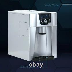 12kg Counter Ice Machine & Water Dispenser, with Drip Tray