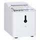 12kg Ice Maker Machine Counter Top Home Drink Equipment with Basket White