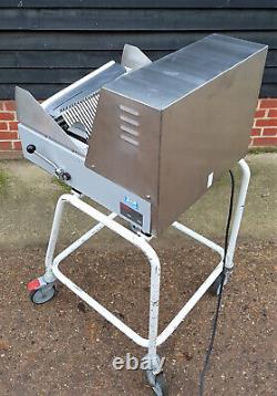 13mm Mainca Bread Slicer Machine Stainless Steel Fully Refurbished 3 Mth W'nty