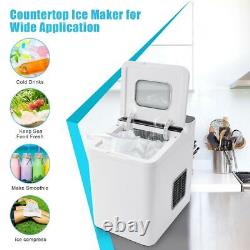 15KG/24H Countertop Ice Making Machine with Auto Clean