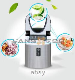 1PC 220V Stainless Commercial Ice Cube Maker Portable Ice Machine Restaurant