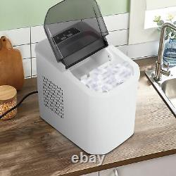 1.2L Countertop Ice Maker Electric Ice Cube Making Machine for Home Office Use