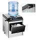 2 in 1 Countertop Ice Cube Maker 48lbs/Day with Water Dispenser Combo Machine