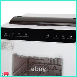 800W Dishwasher Dish Washing Machine Automatic Countertop Dishwasher Freestand