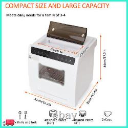 800W Dishwasher Dish Washing Machine Automatic Countertop Dishwasher Freestand