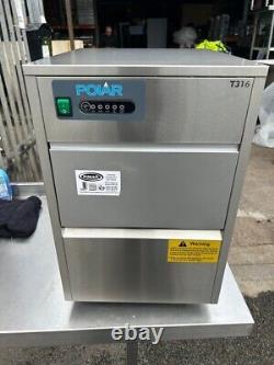 B-Grade Brand New Polar Countertop Ice Machine 20kg Output T316