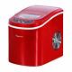 Best Portable Red Ice Maker Nugget Pellet Countertop Machine New