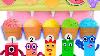 Best Pretend Play Ice Cream Machine Number Blocks Video For Toddlers Learning Colors And Fruits