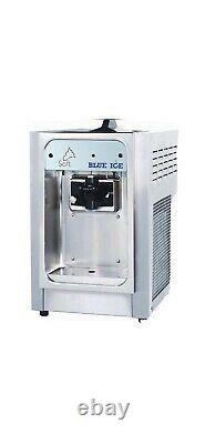 Blue Ice T15 Soft Serve Ice Cream Machine with instructions