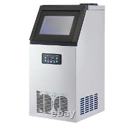 CRENEX 480W 58KG Commercial Ice Maker Ice Cube Machine Restaurant Bar Club