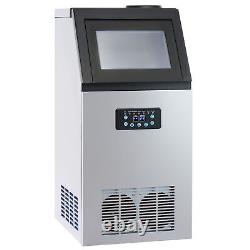 CRENEX 480W 58KG Commercial Ice Maker Ice Cube Machine Restaurant Bar Club