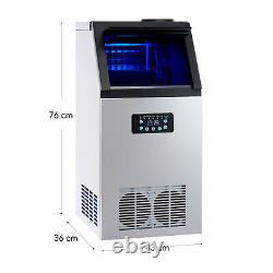 CRENEX 58kg 480W Commercial Cube Freezer Ice Machine Maker Restaurant Bar Club