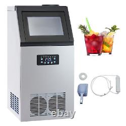 CRENEX 58kg Commercial Ice Machine 480W Cube Maker Restaurant Bar Club