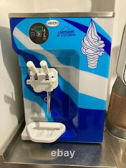 Carpigiani Soft Serve Ice Cream Machine with accessories