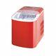 Caterlite Countertop Manual Fill Ice Machine Red 10kg output DA257