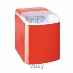 Caterlite Countertop Manual Fill Ice Machine Red 10kg output DA257