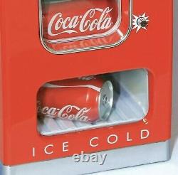Coca Cola Retro Vending Machine 10 Can Fridge Cooler
