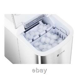 Commercial Counter Top Electric Ice Cube Machine Portable Ice Maker With Scoop