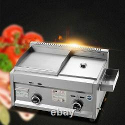 Commercial Gas Grill Deep Fryer Machine Stainless Steel Cooking Squid Fryer