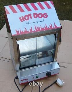 Commercial HOT DOG MACHINE Hotdog Steamer And Bun Warmer