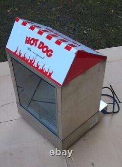 Commercial HOT DOG MACHINE Hotdog Steamer And Bun Warmer