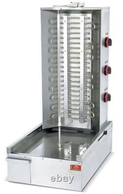 Commercial KRD 4 burners Electric Shawarma Countertop Doner Kebab Machine one