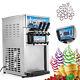 Commercial Soft Ice Cream Machine 3 Flavors Frozen Yogurt Cone Maker 220V CE