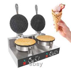 Commercial Table/Counter Top Double Ice Cream Cone/Omelette/Egg Roll Machine