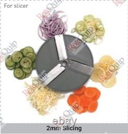 Commercial Vegetable Prep Machine Food Processor Vegetable Slicer With 5 Discs