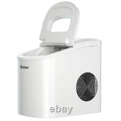 Costway Electric Ice Maker Machine Mini Cube 14 26-Lbs Portable Compact