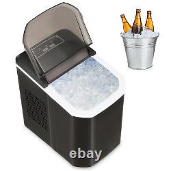Counter Top Ice Maker Machine Compact Portable Ice Cube Maker Home Office Bar