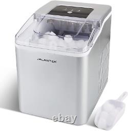 Counter Top Ice Maker Machine with Self-Cleaning, 9 Ice Cubes Ready in 8 Minutes