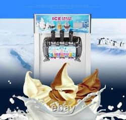 Counter Top Soft Ice Cream Machine 1200W Commercial Countertop Ice Cream Maker