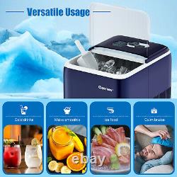 Countertop Ice Cube Maker 2.6L Portable Ice Machine With Ice Yield 20kg per Day