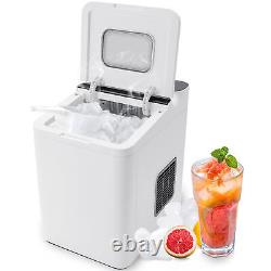 Countertop Ice Maker Bullet Ice Cube Making Machine Electric Office Ice Maker