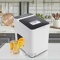 Countertop Ice Maker Bullet Ice Cube Making Machine Electric Office Ice Maker