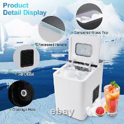 Countertop Ice Maker Bullet Ice Cube Making Machine Electric Office Ice Maker