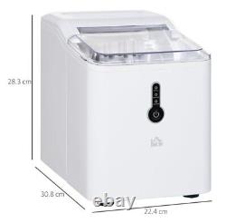 Countertop Ice Maker Electric Portable Self Cleaning Ice Cube Making Machine