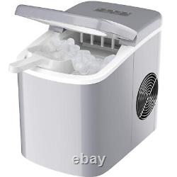 Countertop Ice Maker Machine Electric Ice Cubes Ready in 6 Mins Kitchen Office