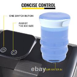 Countertop Ice Maker Portable Ice Cube Making Machine 18KG/40LBS Home Office Bar
