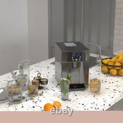 Countertop Ice Maker Portable Ice Cube Making Machine & Water Dispenser Home