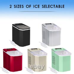Countertop Portable Ice Maker Compact Ice Cube Machine Home Dorm Kitchen NEW
