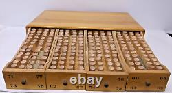 Crowley's Sewing Machine Needle Store Countertop Display Case /192 Needle Cases