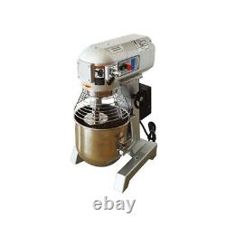Dough Kneading Machine Commercial Dough Food Mixer 10L Bakery Blender 110V 450W