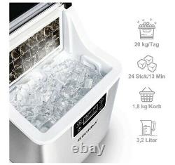 EUHOMY Ice Maker Machine Countertop, 22 kg (48.5 lbs) in 24 Hours (New)